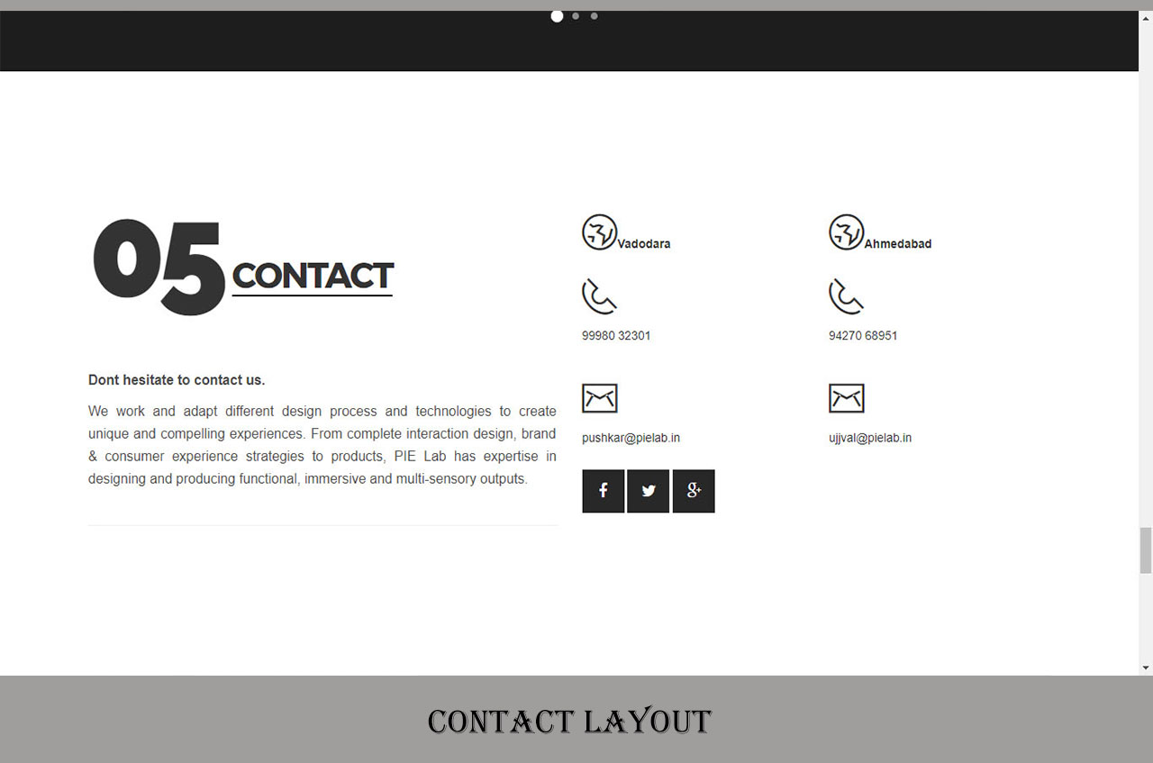 Contact Page